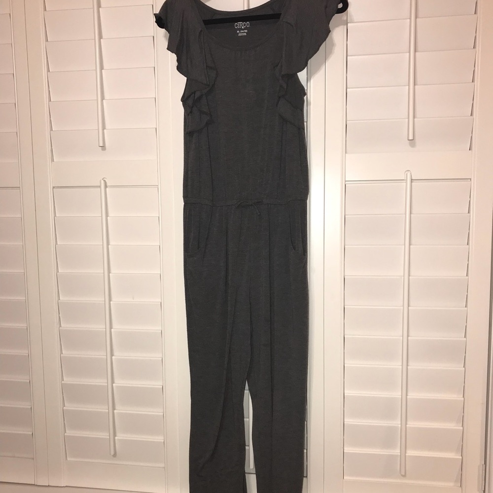 Ruffled Kids Jumpsuit
